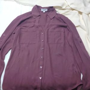 Express long sleeve blouse
